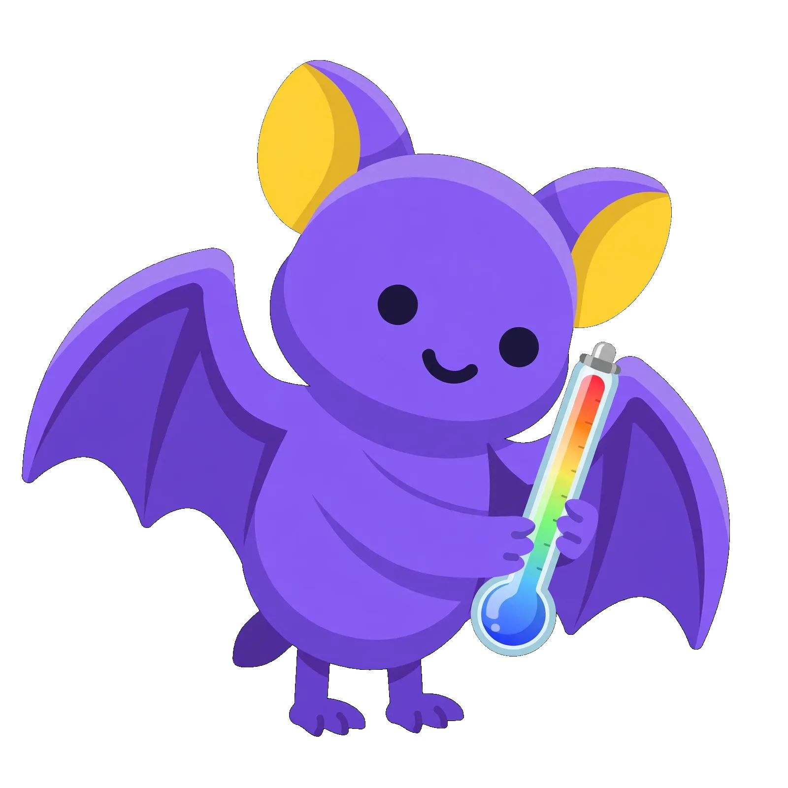 Pip the bat with a thermal scanner