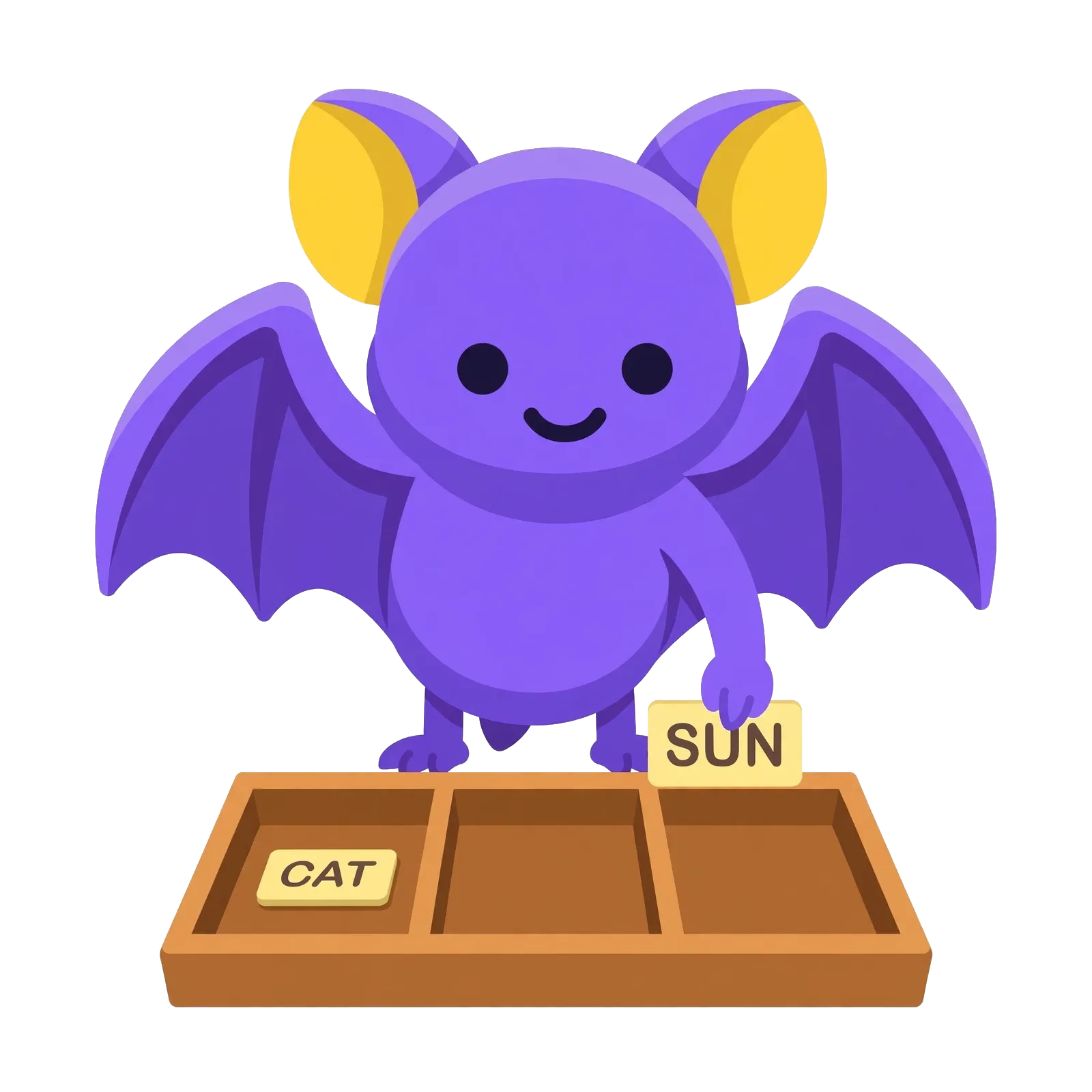 Pip sorting word tiles